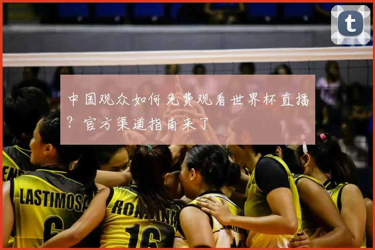 中国观众如何免费观看世界杯直播？官方渠道指南来了